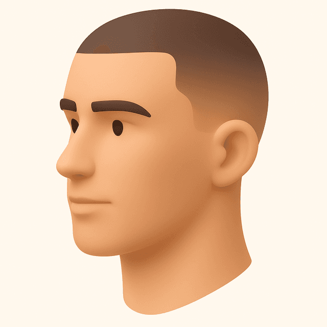 Buzz Cut 发型展示